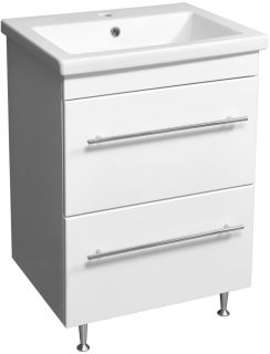 Тумба под раковину Stella Polar Ванесса 60см белый SP-00000218